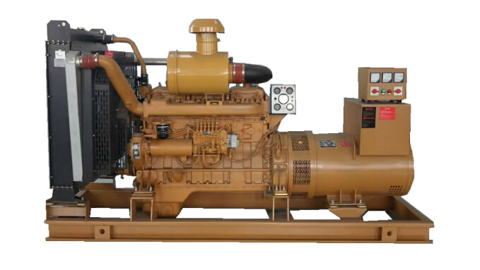 广宁上柴250kw大型柴油二手发电机组